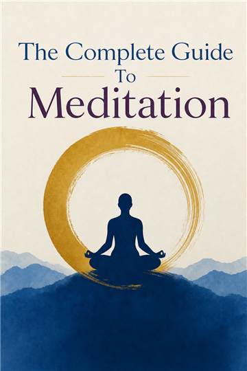 Capa de The Complete Guide To Meditation